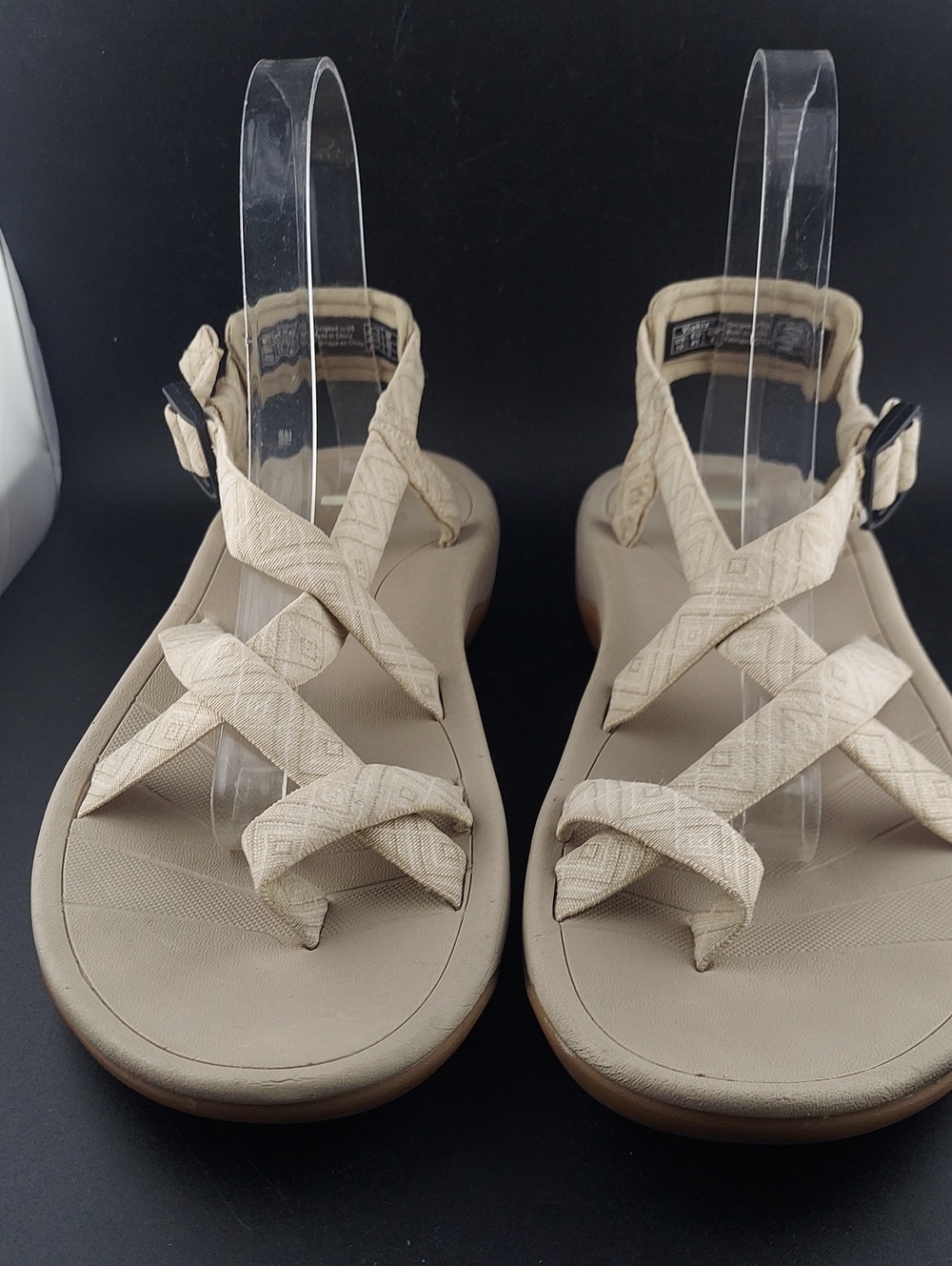 Viakix, Women's Strappy Slingback Sandals - Cream